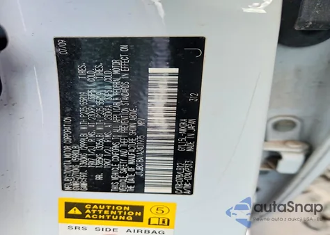 2010 Lexus Rx 450H Base z USA, uszkodzony, nr VIN JTJBC1BA1A2401975